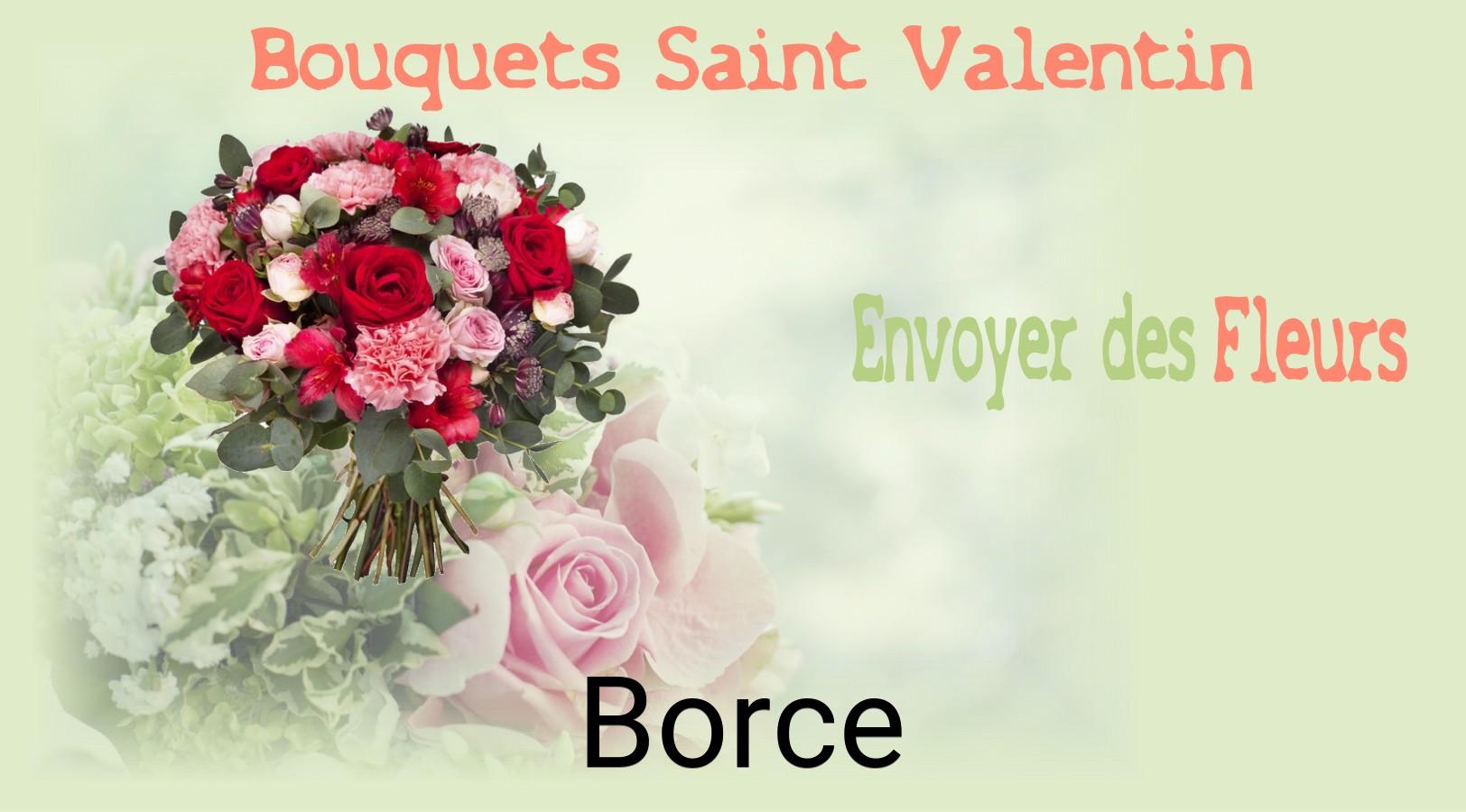 Roses de Saint-Valentin livrées à Borce
